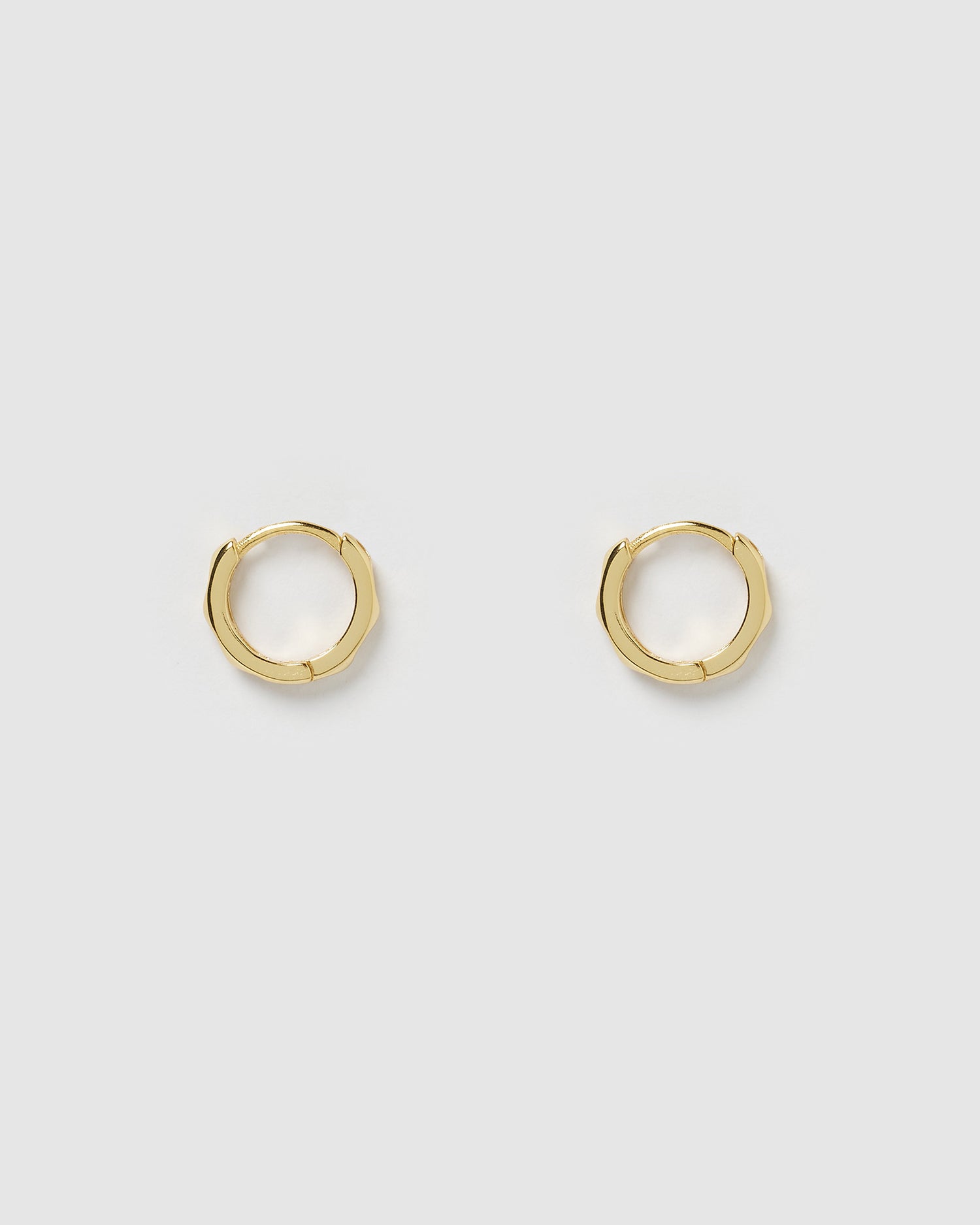 Izoa Jay Cubic Zirconia Huggies Gold