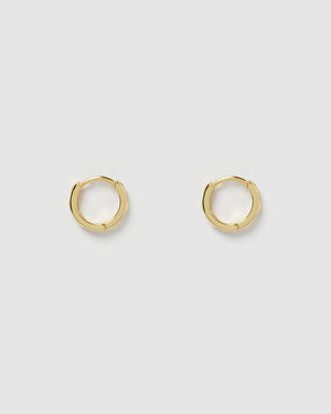 Izoa Jay Cubic Zirconia Huggies Gold
