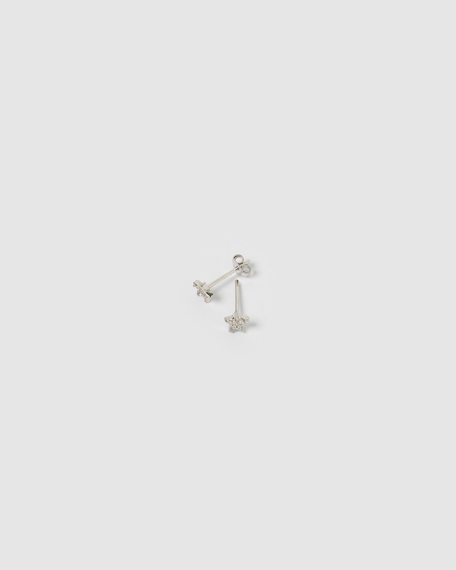 Izoa Tala Stud Earrings in Sterling Silver