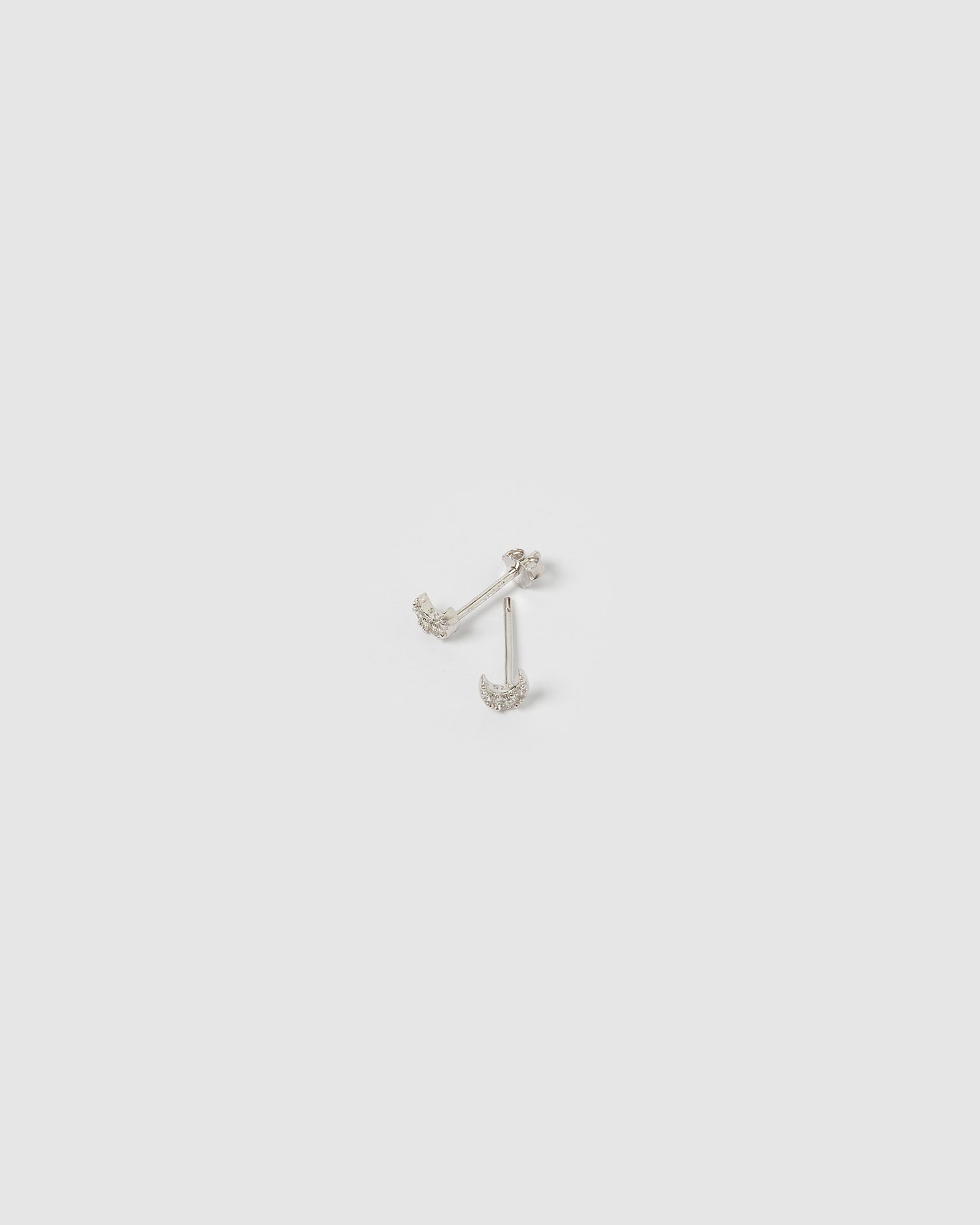 Izoa Marie Eye Stud Earrings in Sterling Silver