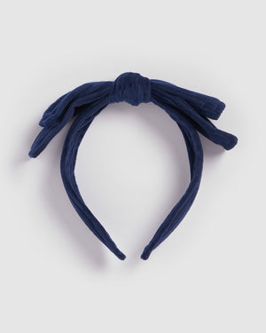 Izoa Sydney Headband Navy