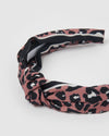 Izoa Dakota Headband Pink Cheetah