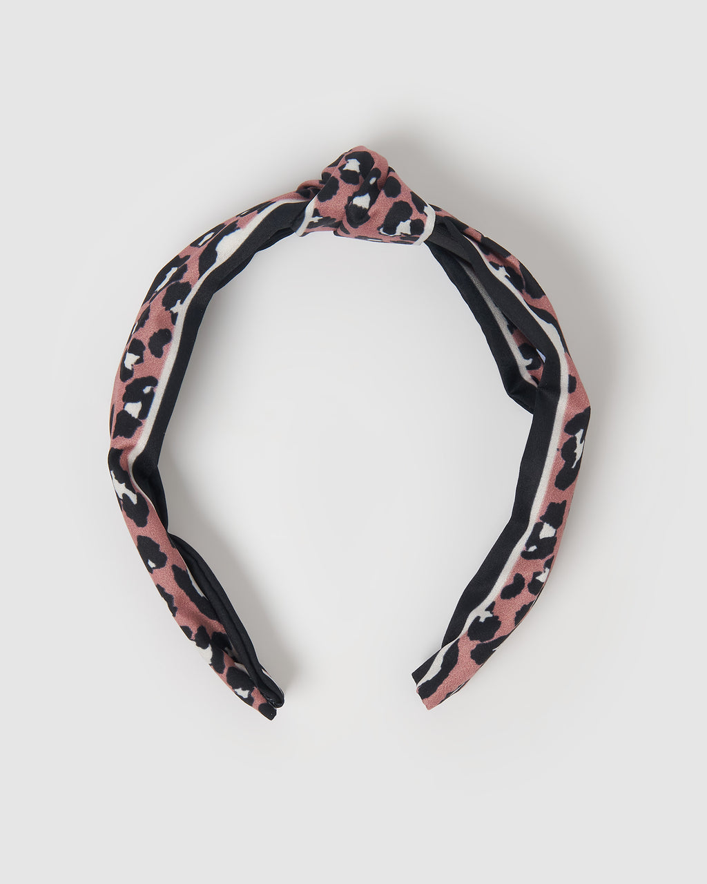 Izoa Dakota Headband Pink Cheetah