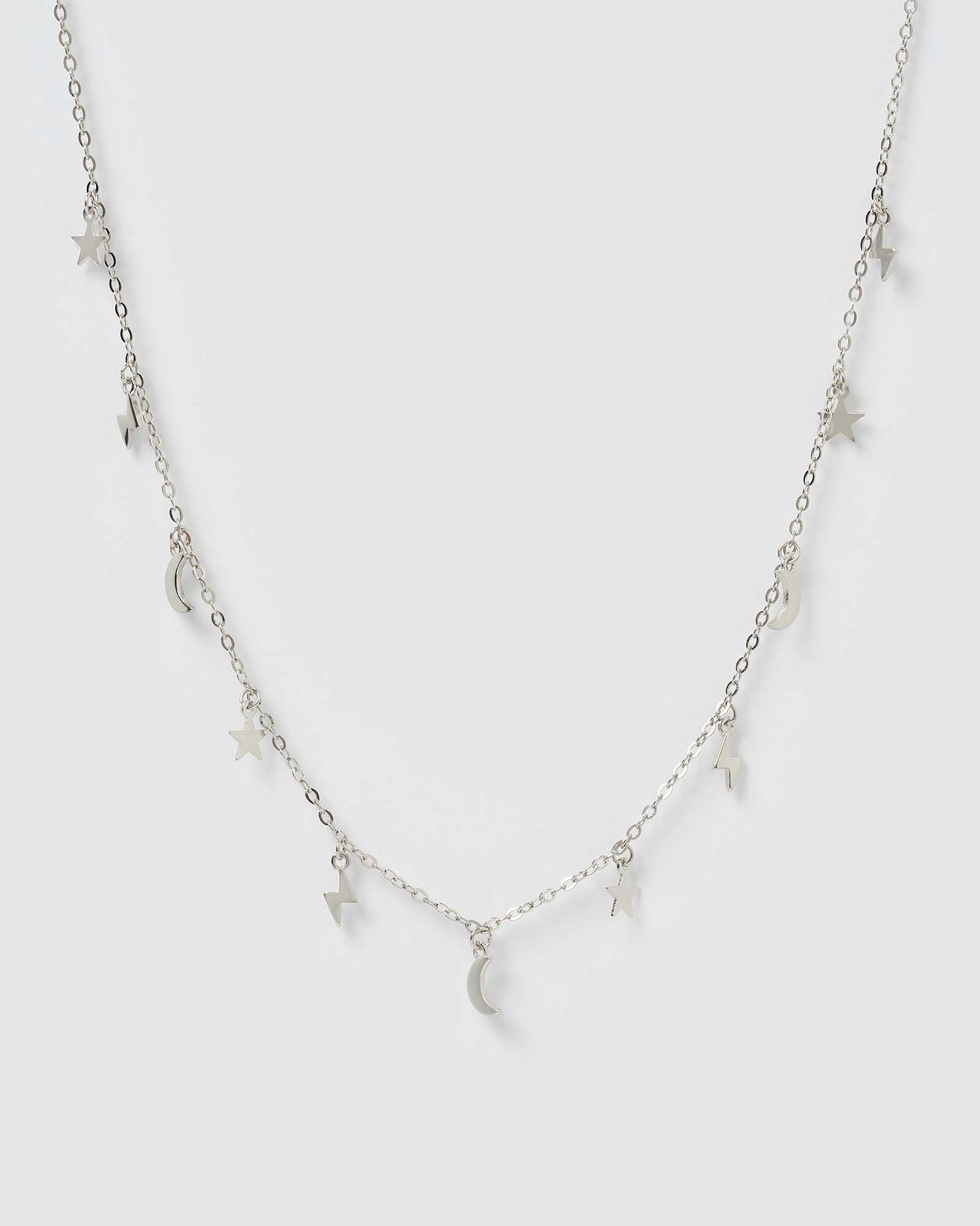 Izoa Electra Choker Necklace Sterling Silver