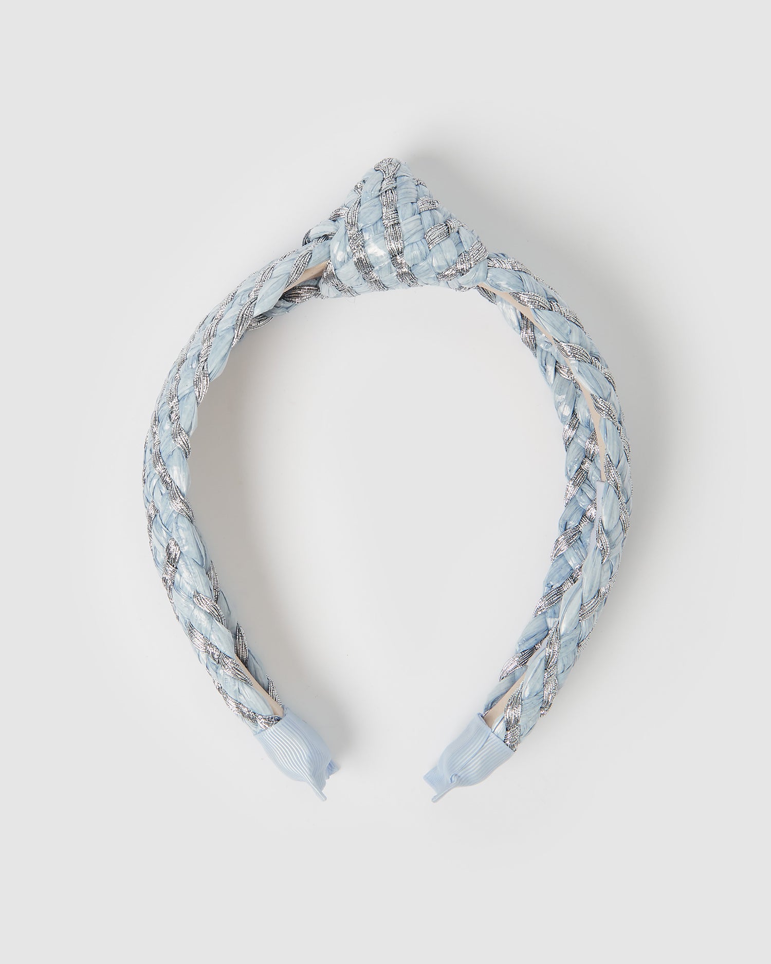 Izoa Erin Headband Blue Silver
