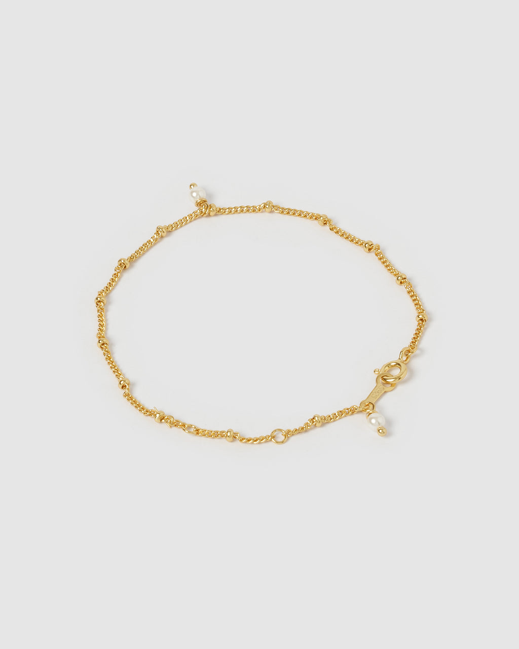 Izoa Eternal Bracelet Gold Pearl