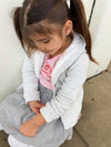 Izoa Kids Dainty Heart Bracelet Sterling Silver