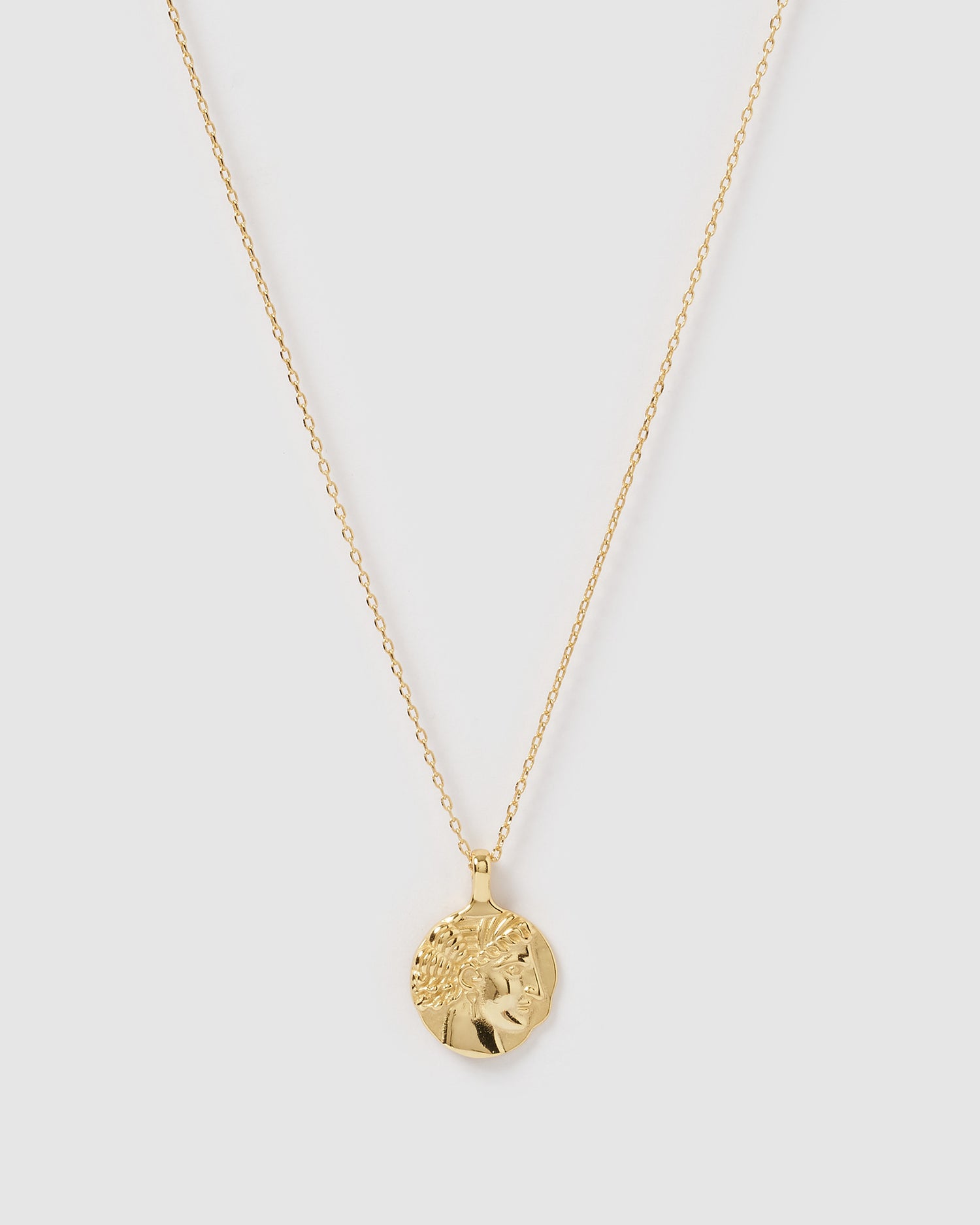 Izoa Mercy Pendant Necklace Gold