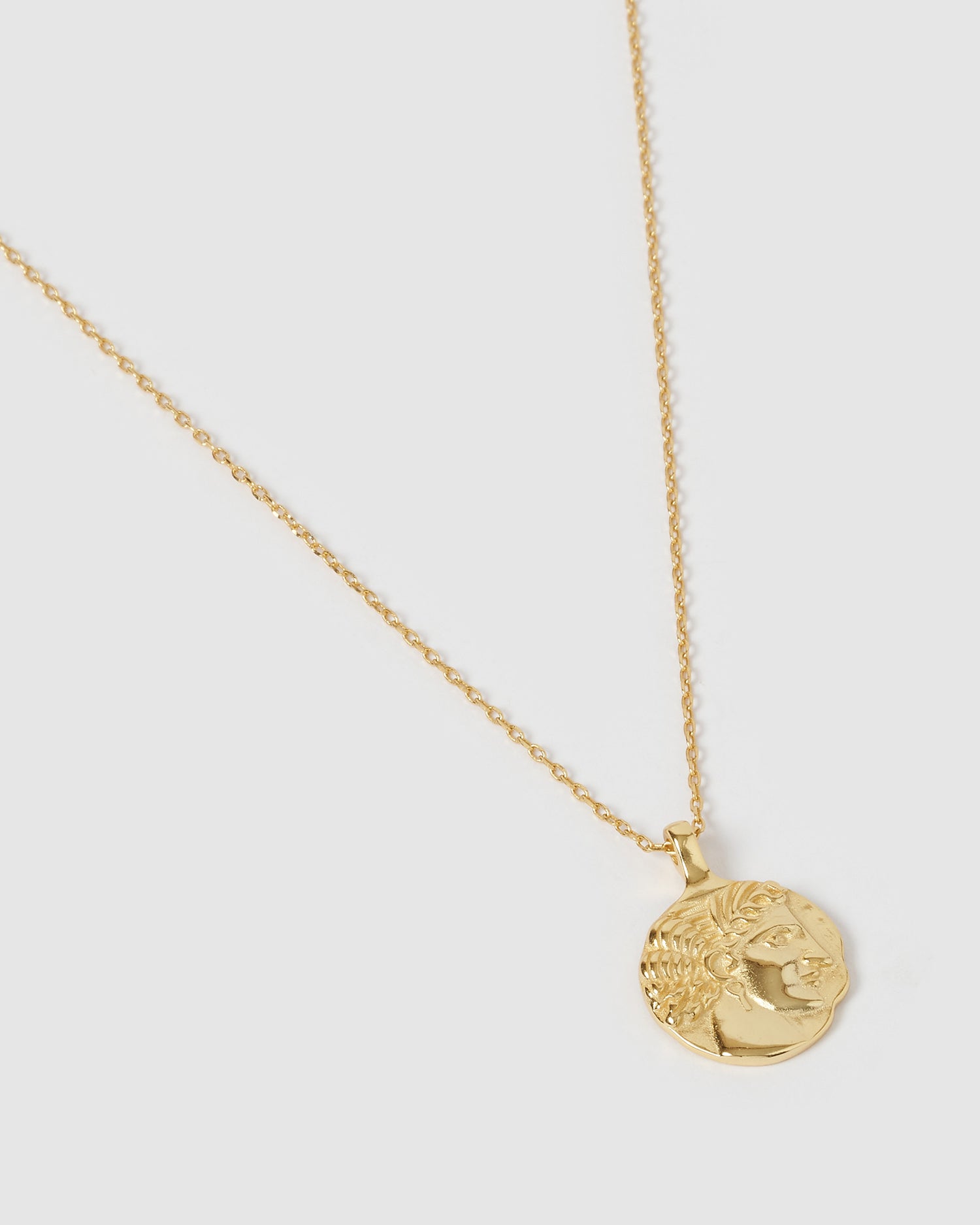 Izoa Mercy Pendant Necklace Gold