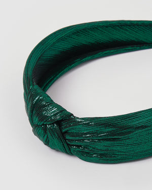 Izoa New York Headband Emerald