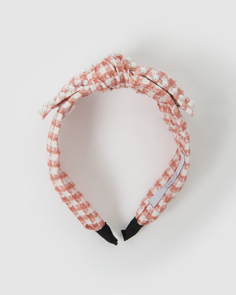 Izoa Robyn Headband Pink