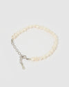 Jacinta Bracelet Silver Pearl