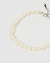 Jacinta Bracelet Silver Pearl