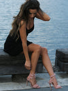 Izoa Jasmine Heels Blush Suede