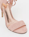 Izoa Jasmine Heels Blush Suede