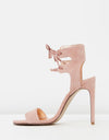 Izoa Jasmine Heels Blush Suede