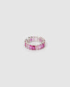 Izoa Jordy Ring Silver Pink