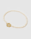 Izoa Juliana Bracelet Gold Pearl