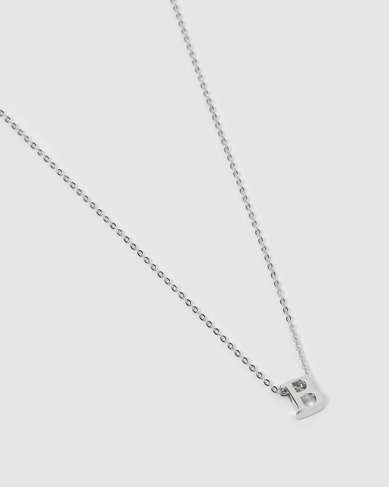 Tiffany letter b necklace deals