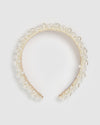 Izoa Kylie Headband Pearl