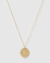 Izoa Star Sign Necklace Libra Gold