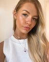 Izoa Izmir Eye Choker in Rose Gold