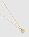 Izoa Leah Eye Necklace Gold