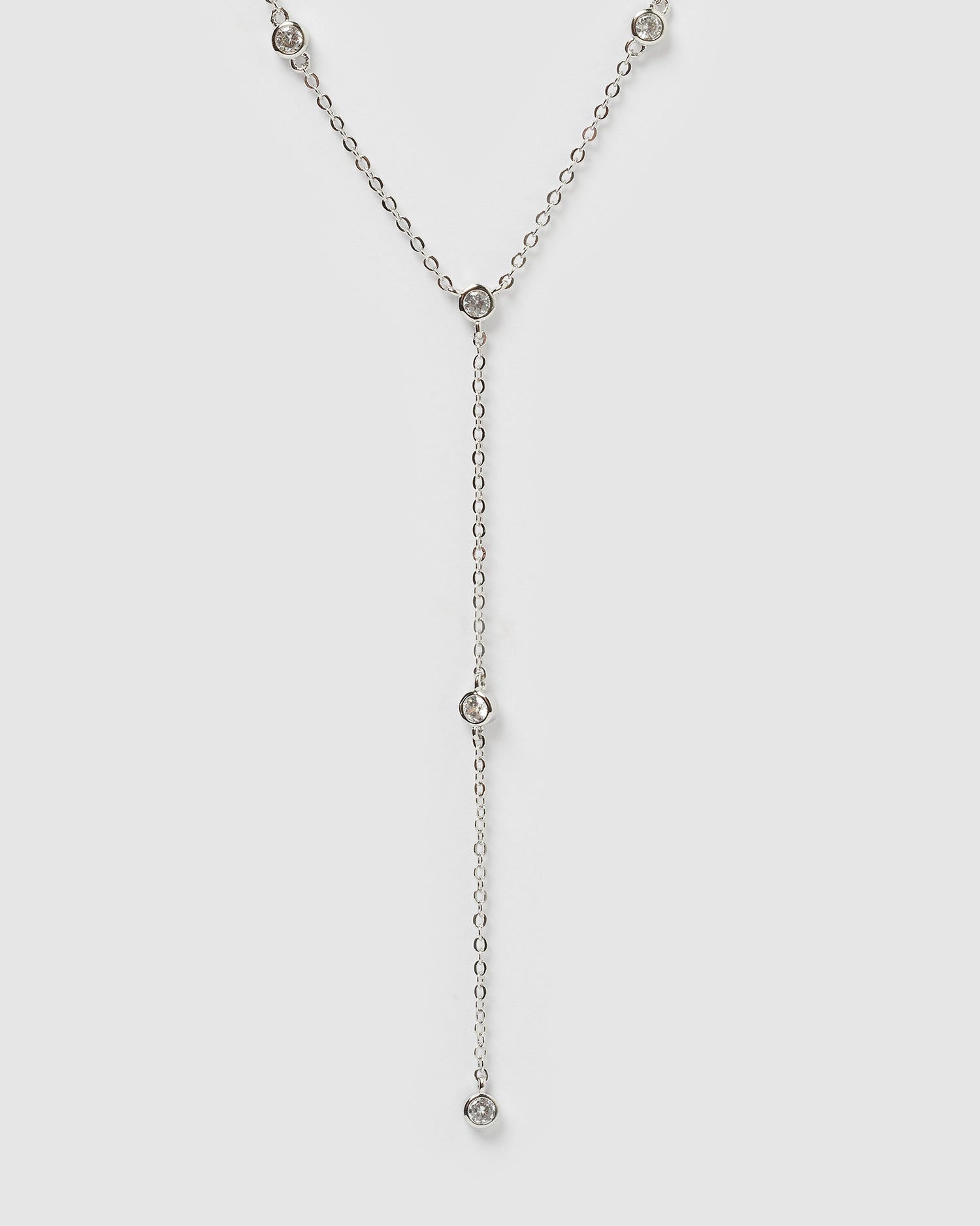 Izoa Lydia Necklace Silver