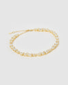 Izoa Megan Anklet Gold