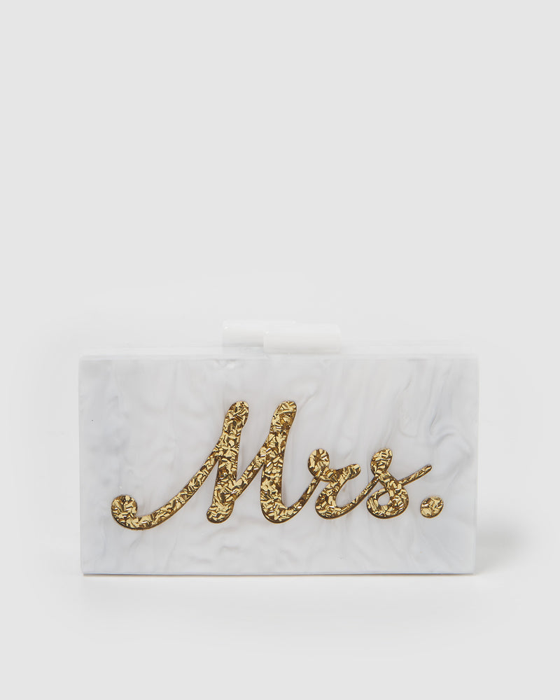 Izoa Mrs Clutch Pearl Gold