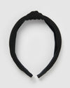 Izoa Manhattan Headband Black