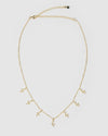 Izoa Mini Snake Choker Necklace Gold