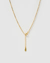 Izoa Octavius Pendant Necklace Gold