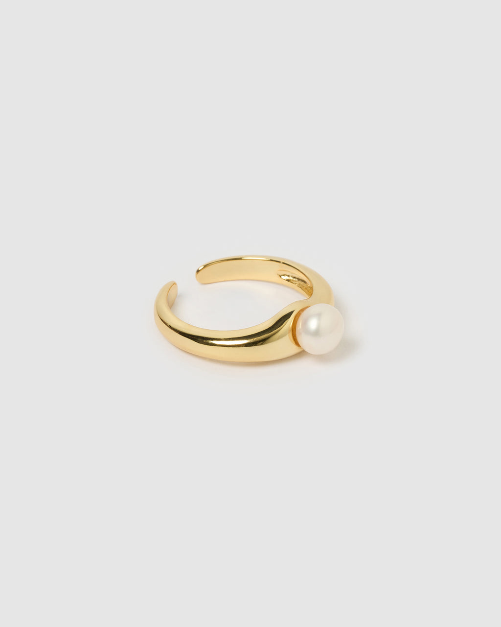 Izoa Penelope Ring Gold Pearl