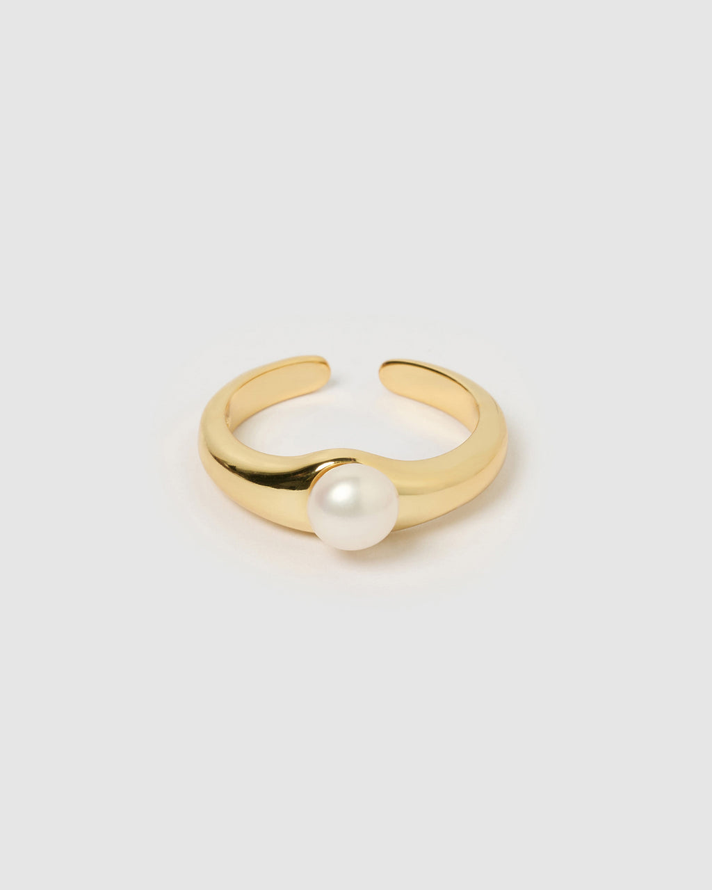 Izoa Penelope Ring Gold Pearl