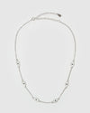 Izoa Providence Eye Choker Necklace Sterling Silver