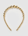 Izoa Romance Headband Gold