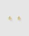 Izoa Sagittarius Star Sign Symbol Stud Gold