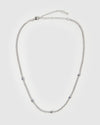Izoa Shani Eye Choker Necklace Sterling Silver