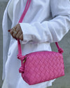 Izoa Sienna Crossbody Bag Pink