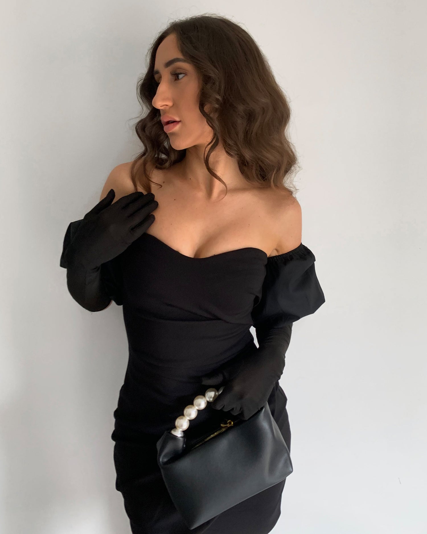Izoa Sophia Bag Black Pearl