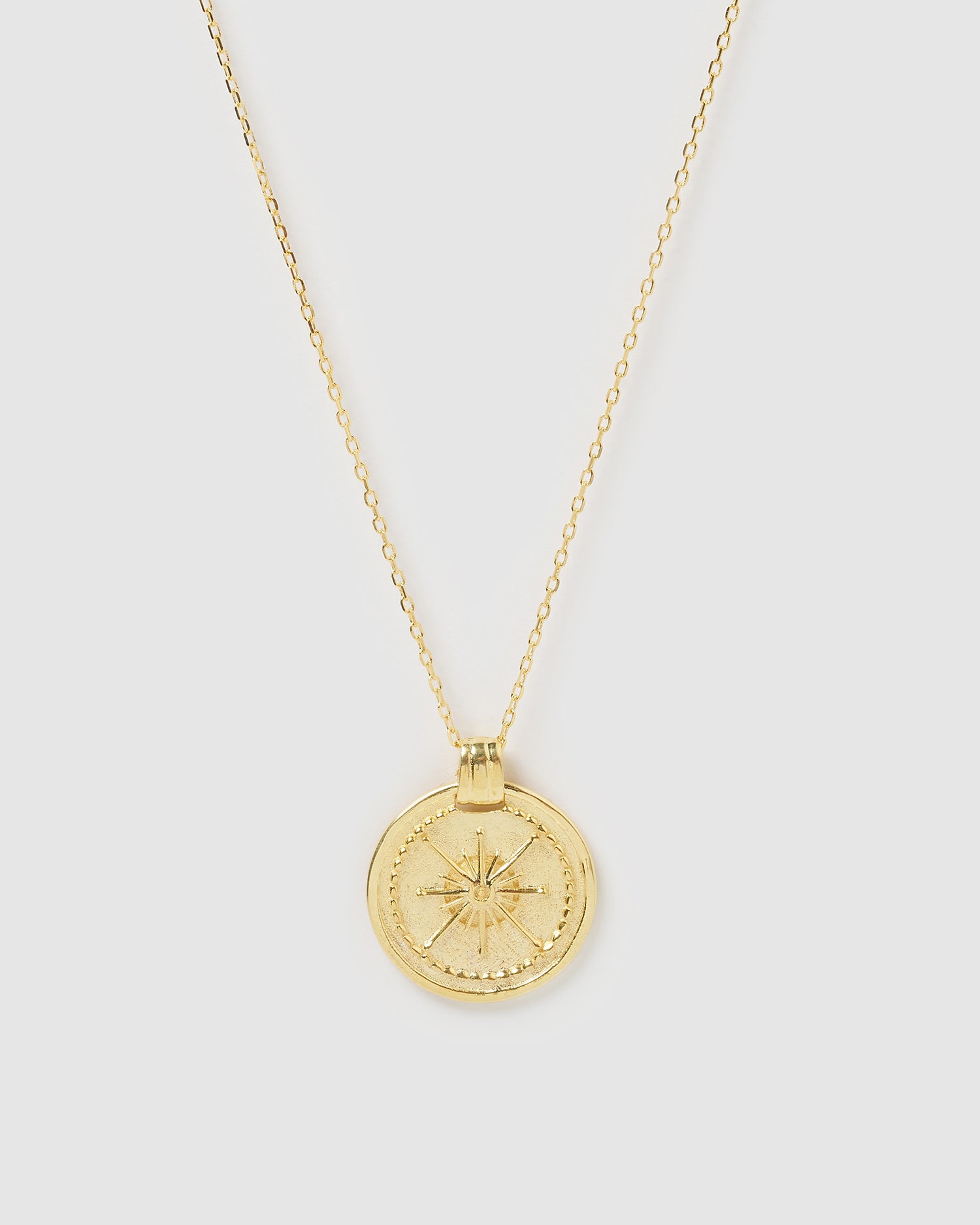 Izoa South Pendant Necklace Gold