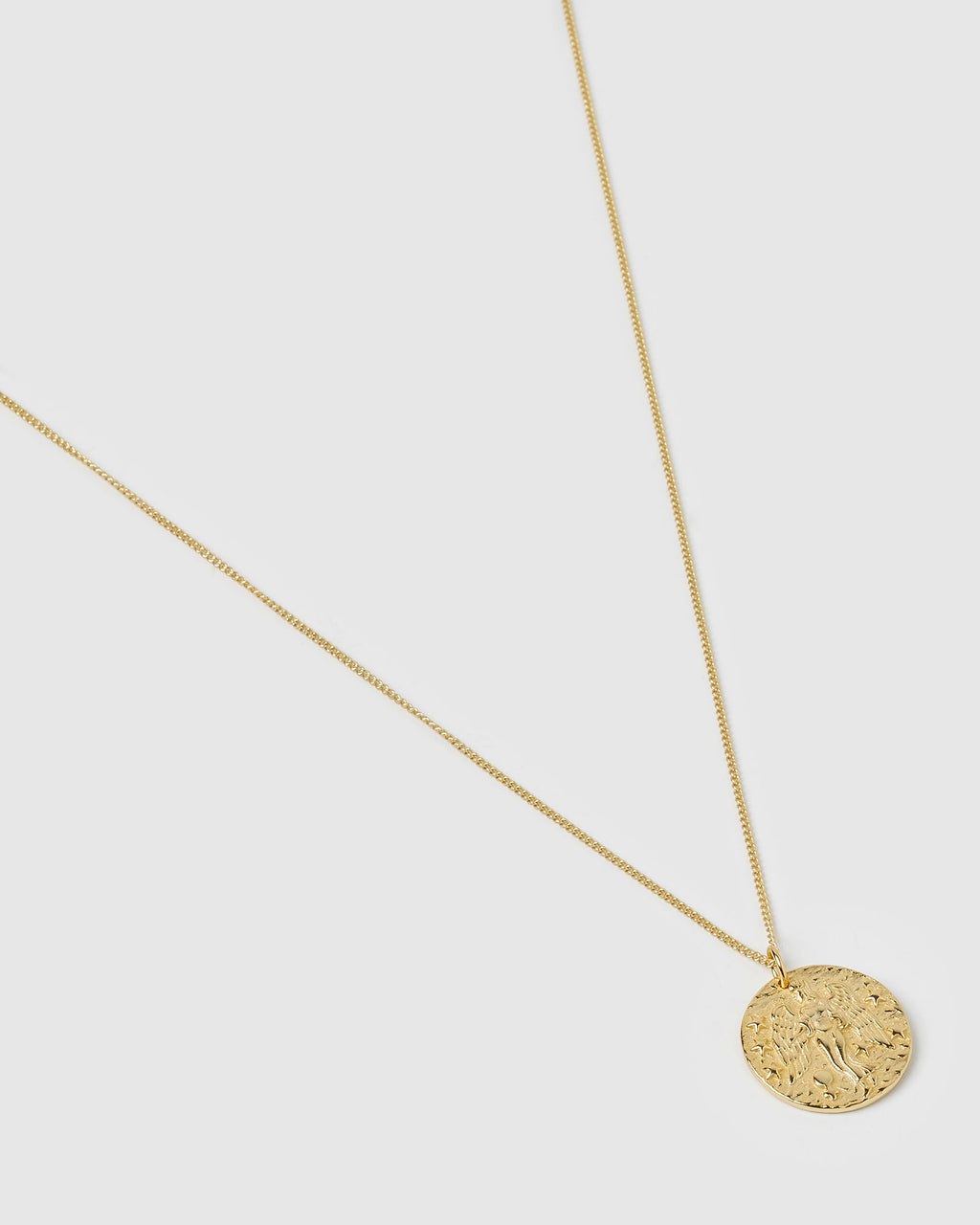 Izoa Star Sign Necklace Virgo Gold