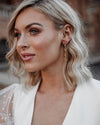 Izoa Vienna Drop Earrings Gold