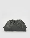 Izoa Vincenza Woven Bag Charcoal