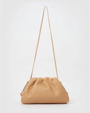 Izoa Vincenza Woven Bag Caramel