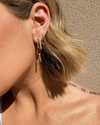 Izoa Talia Link Earrings Gold