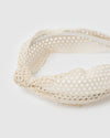 Izoa Arielle Headband White