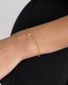 Izoa Eternal Bracelet Gold Pearl