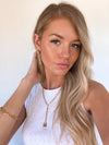 Izoa Vienna Drop Earrings Gold